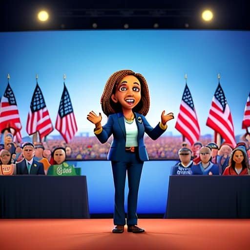 Kamala's Rally Disrupted by Protesters: A Lively Evening in Glendale