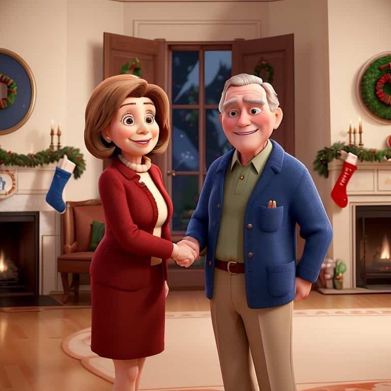 Pelosi's Heartwarming Bromance With The Bushes