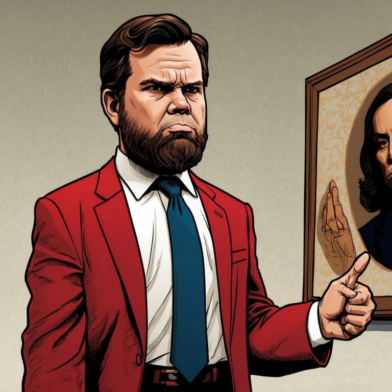 JD Vance Rips Media for Treating Kamala Harris 'Like Abraham Lincoln'