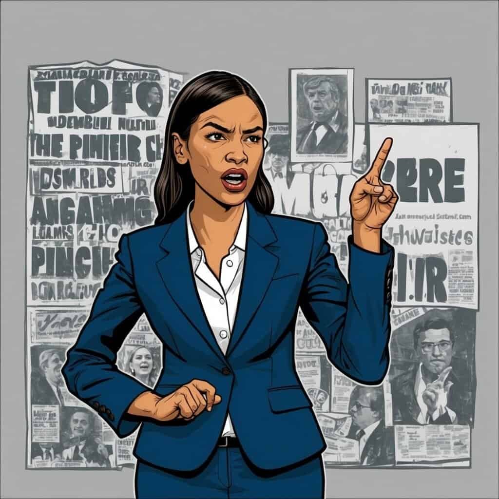 AOC Slams Trump at DNC: 'He'd Sell the U.S. for a Dollar'