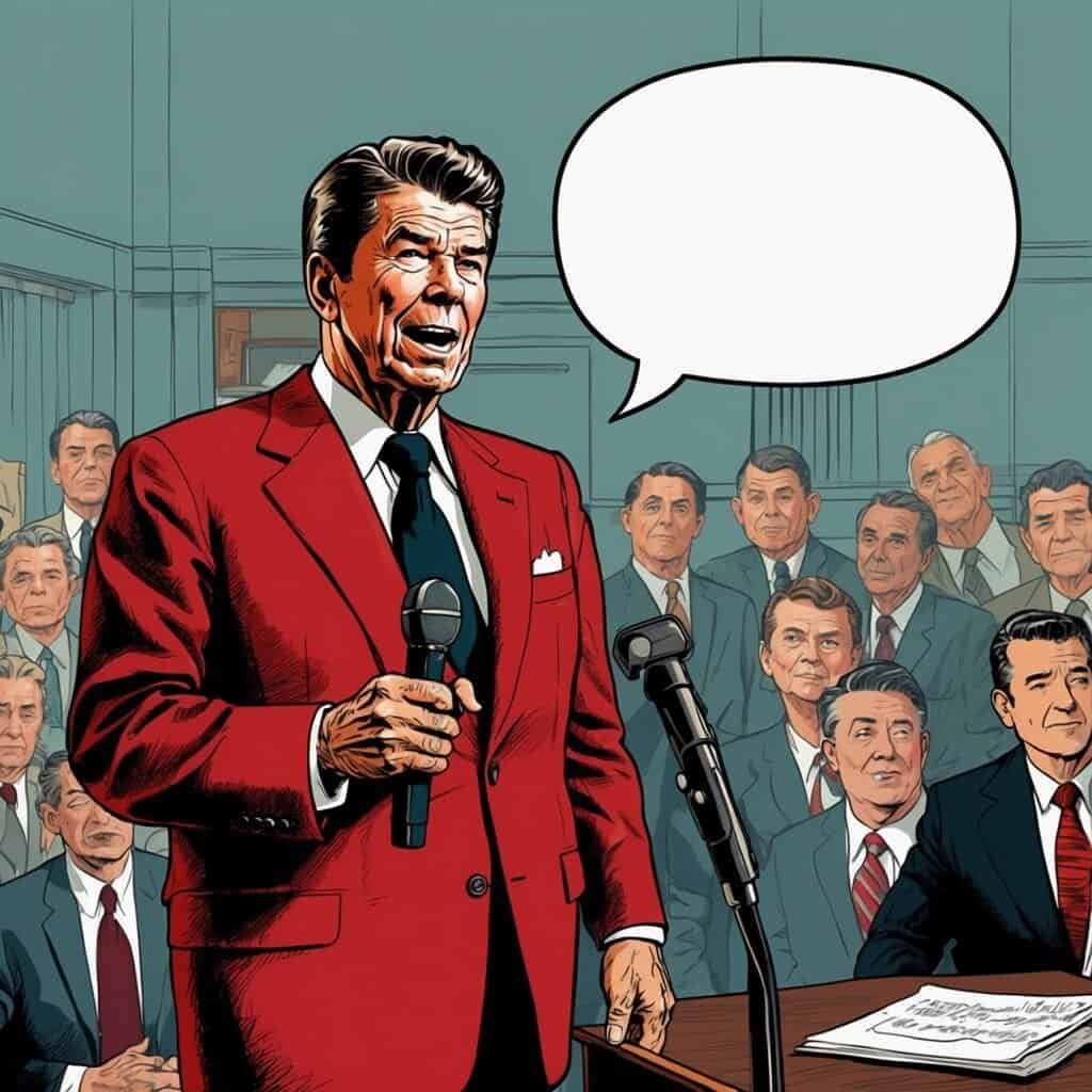 Ronald Reagan's Anti-Soviet Rhetoric: A Cold War Epic