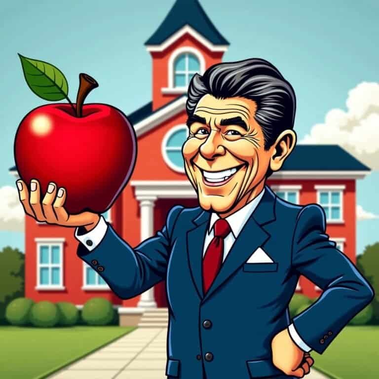 Ronald Reagan's Visionary Push for School Choice: Championing Opportunities for All!