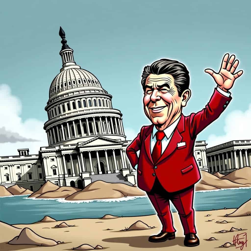 Ronald Reagan's Tax Revolution: Bidding Farewell to Big Government