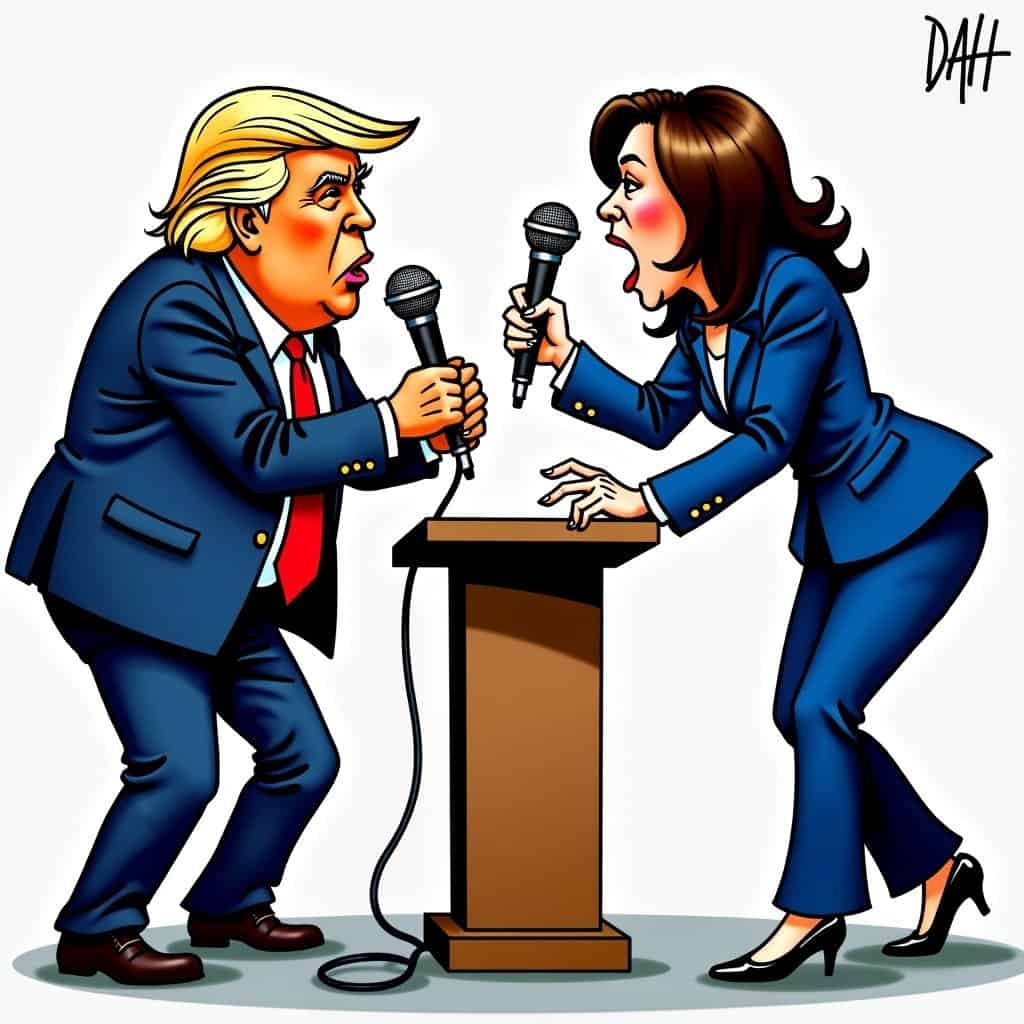 Debate Clash: Trump vs. Harris—Who's Really Controlling the Microphone?