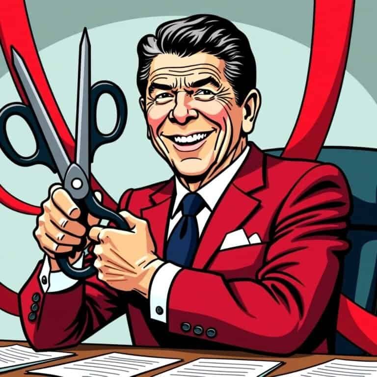 Ronald Reagan’s Genius in Slashing Government Red Tape: A Masterclass for Today’s Bureaucracy-Battlers!