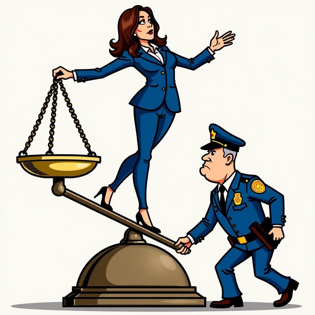 Will Law Enforcement Votes Tip the Scale Against Kamala Harris?