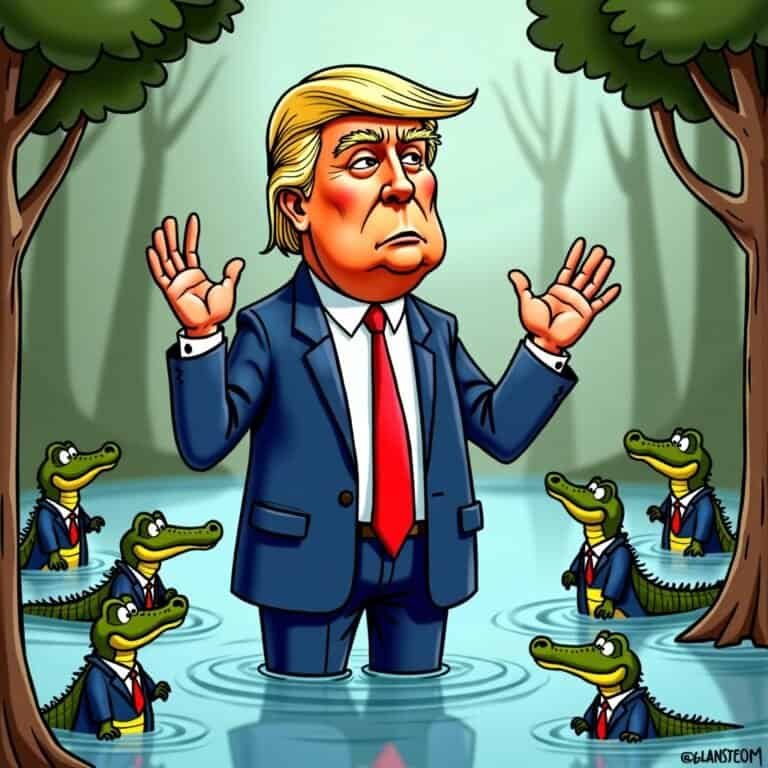 Desperation in the Swamp: Democrats' Latest Maneuver Against Trump