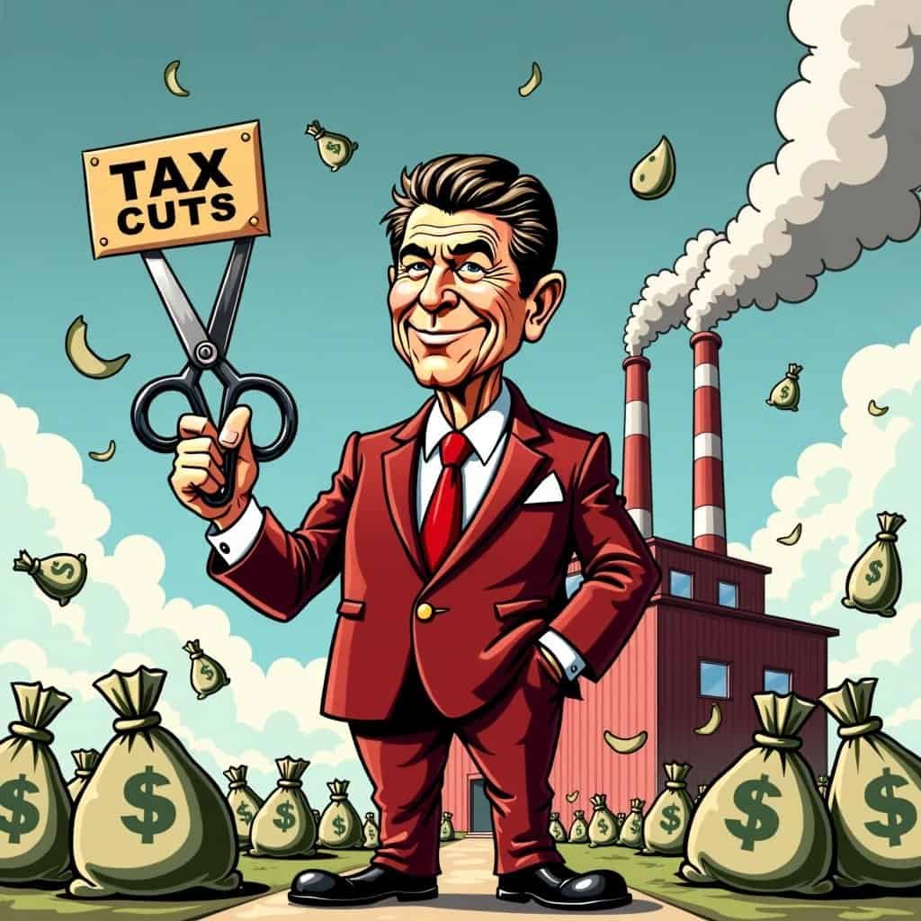 How Reagan’s Corporate Tax Cuts Sparked an Economic Revolution