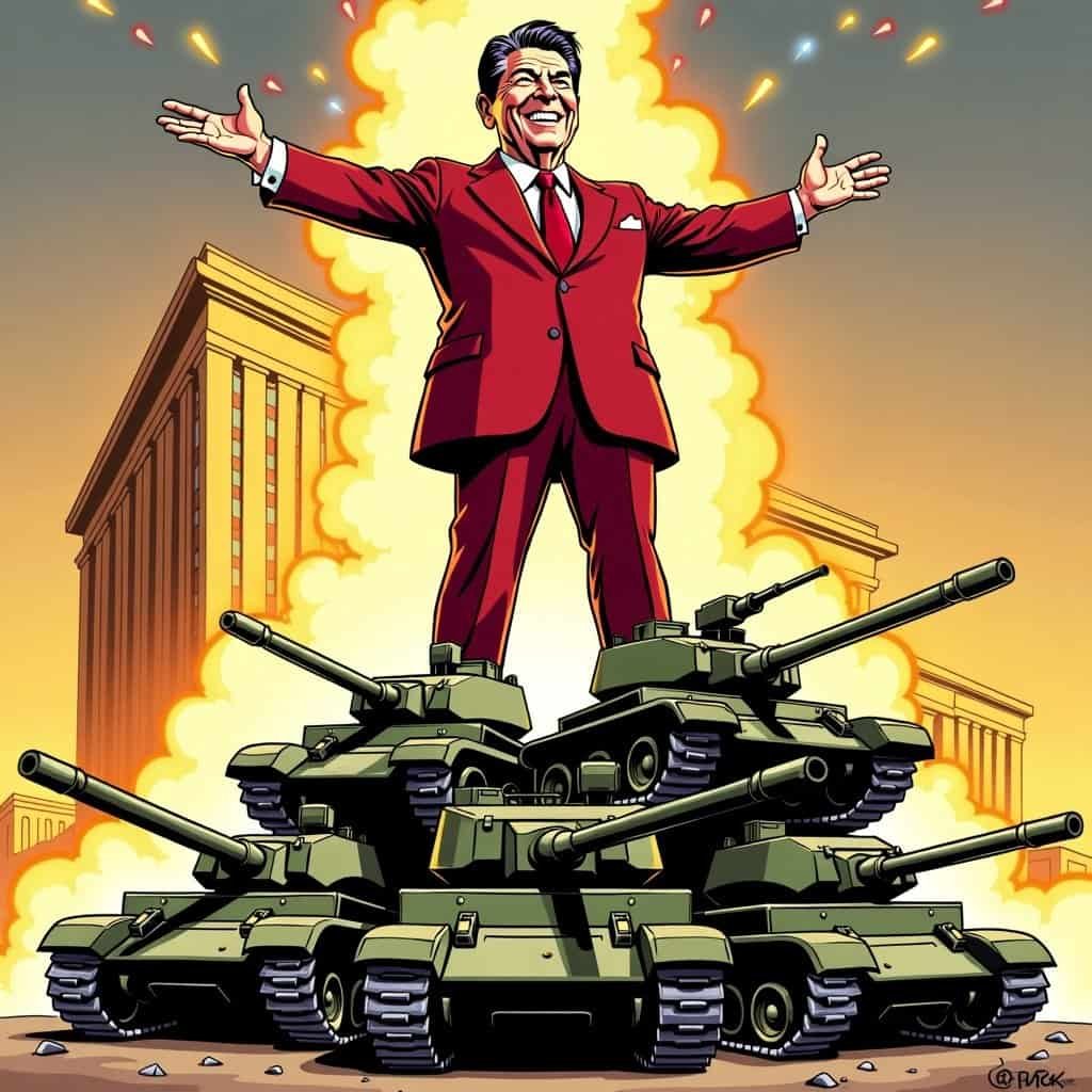 Ronald Reagan: The Ingenious Commander of Military Industrial Growth
