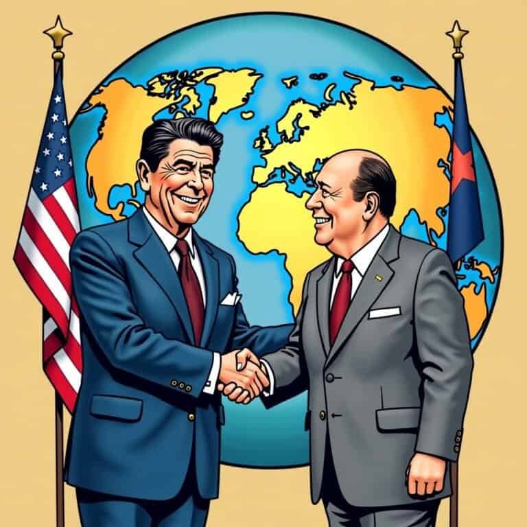 Reagan Initiates Peace Talks with USSR: Gipper's Genius Strikes Again!
