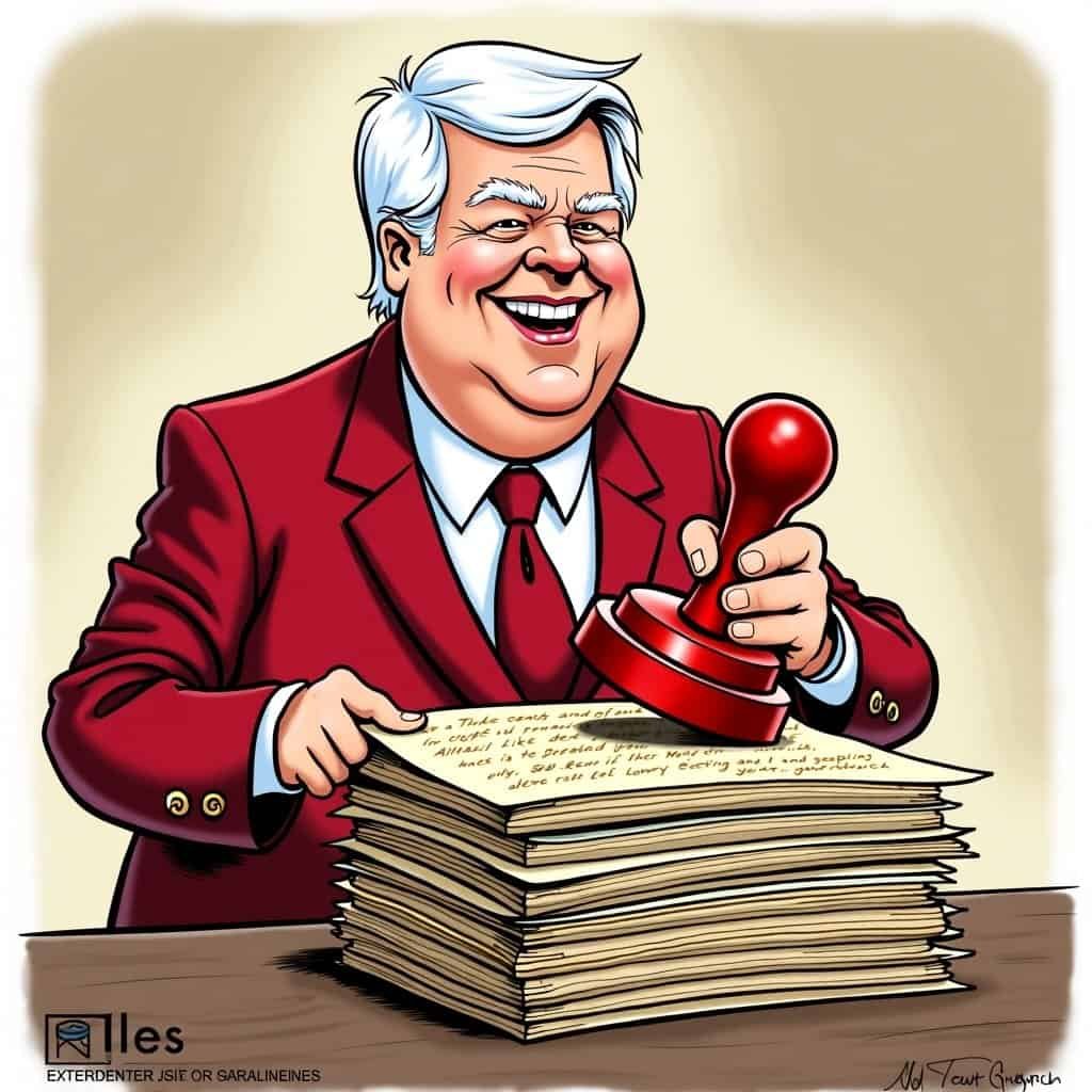 Newt Gingrich and the Line-Item Veto: A Conservative's Dream Tickling History