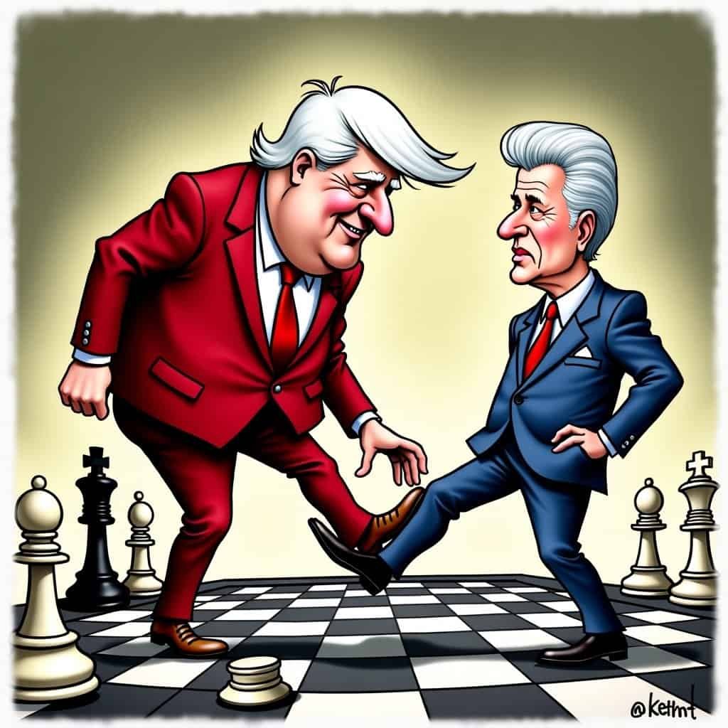 The Newt's Knock: Gingrich's Charge on Clinton's Liberal Gambit