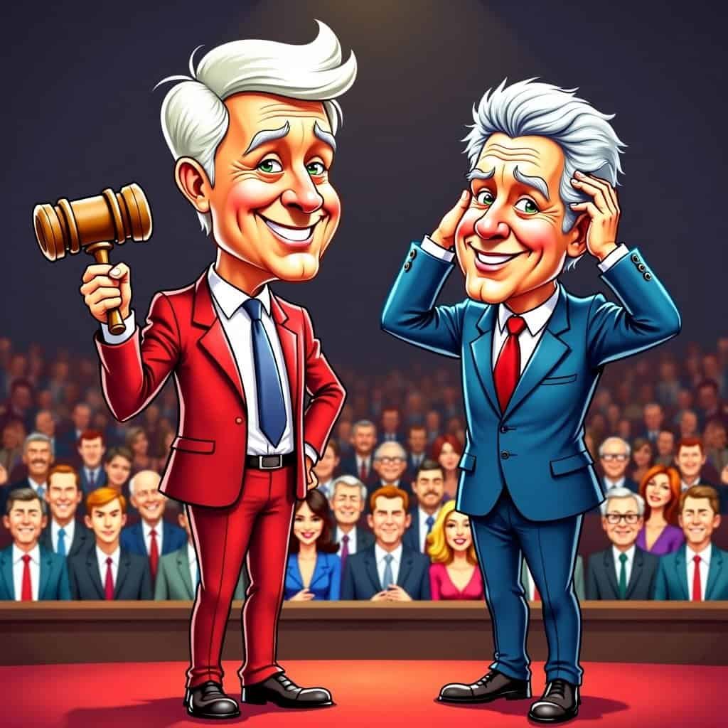 Gingrich vs. Clinton: A Republican's Witty Take on 90s Political Drama