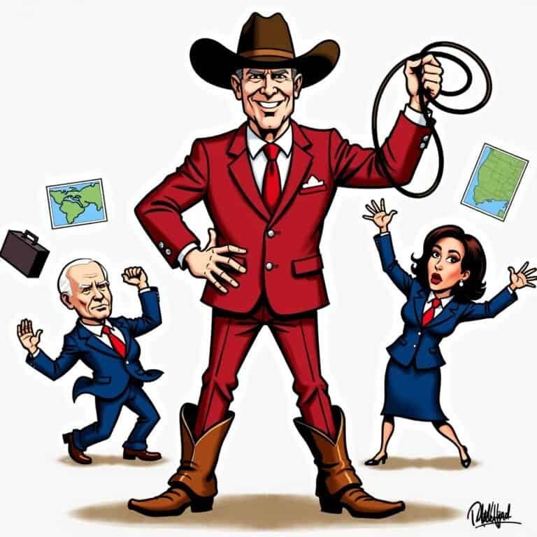 Abbott’s Bold Stand: While Biden-Harris Fumble, Texas Leads the Charge Against Chaos