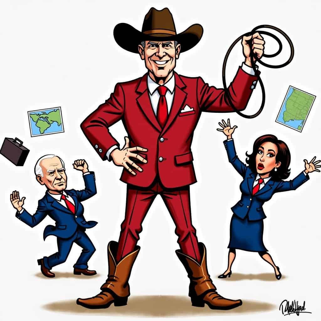 Abbott’s Bold Stand: While Biden-Harris Fumble, Texas Leads the Charge Against Chaos