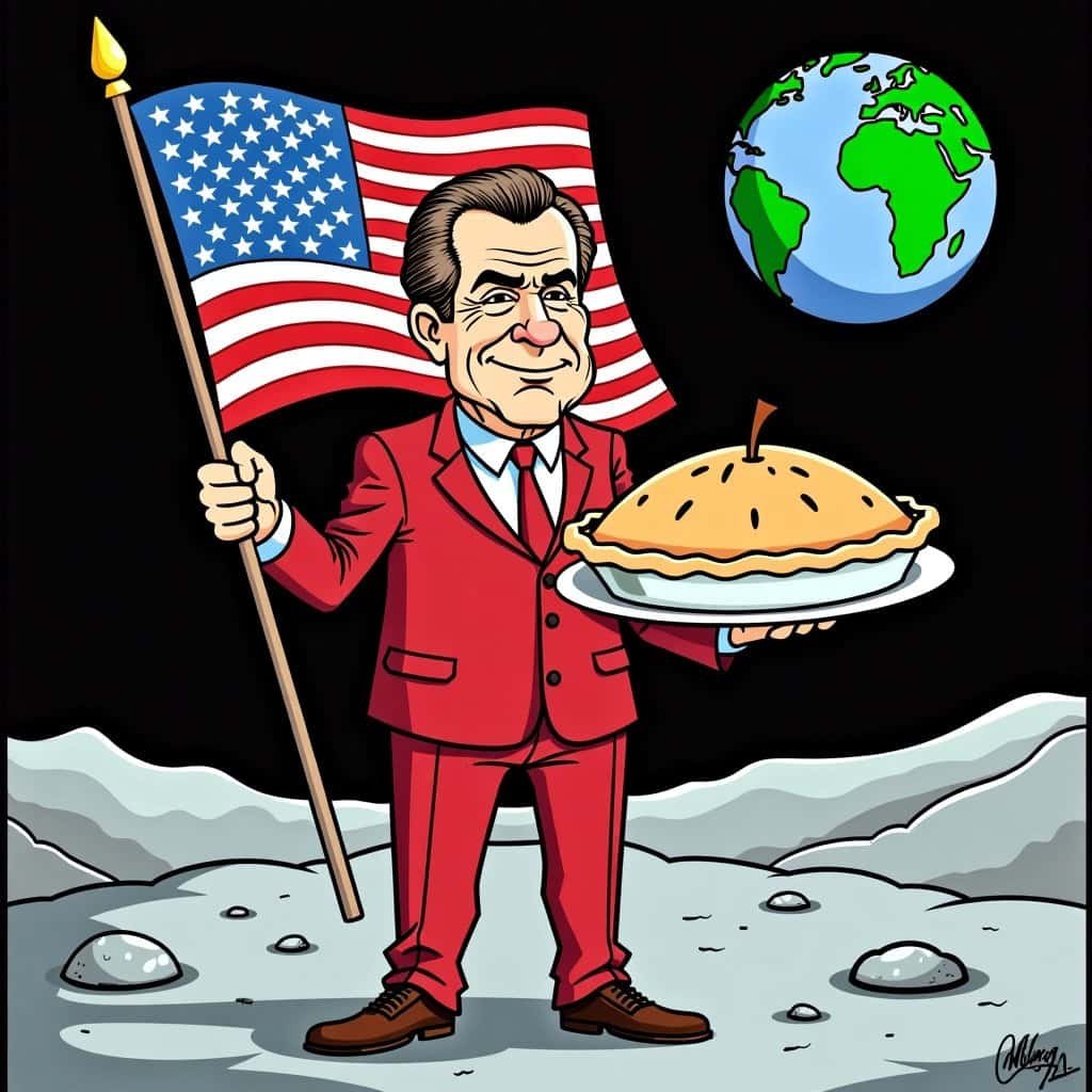 When Conservative Principles Landed Humans on the Moon: How the Apollo Mission Reflects Our Values