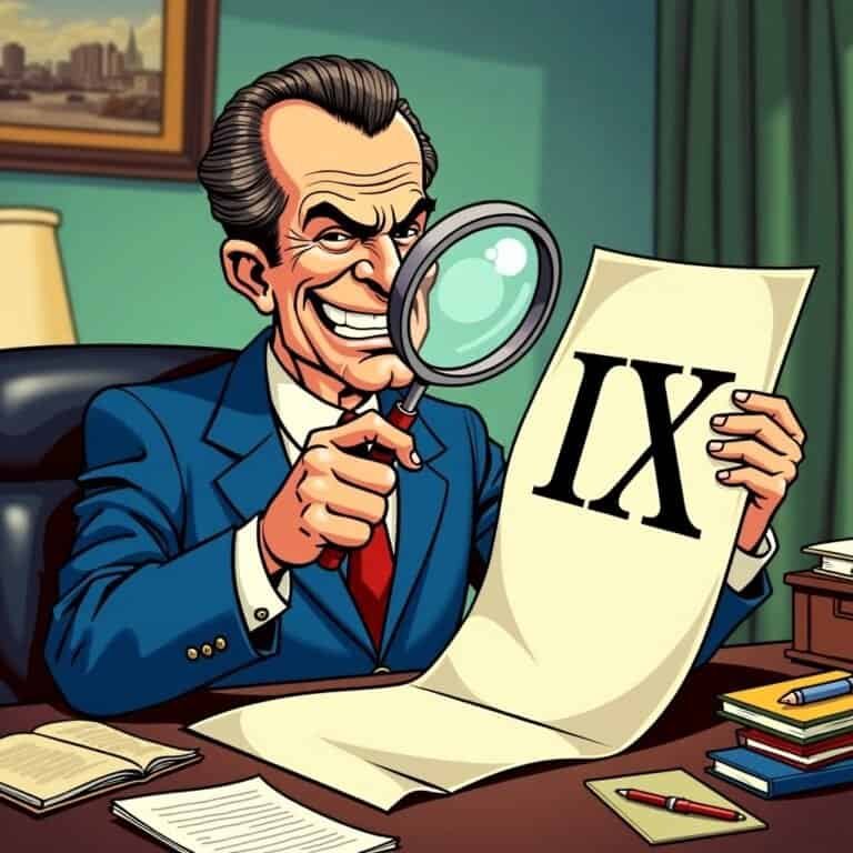The Mysterious Implementation of Title IX by Tricky Dick