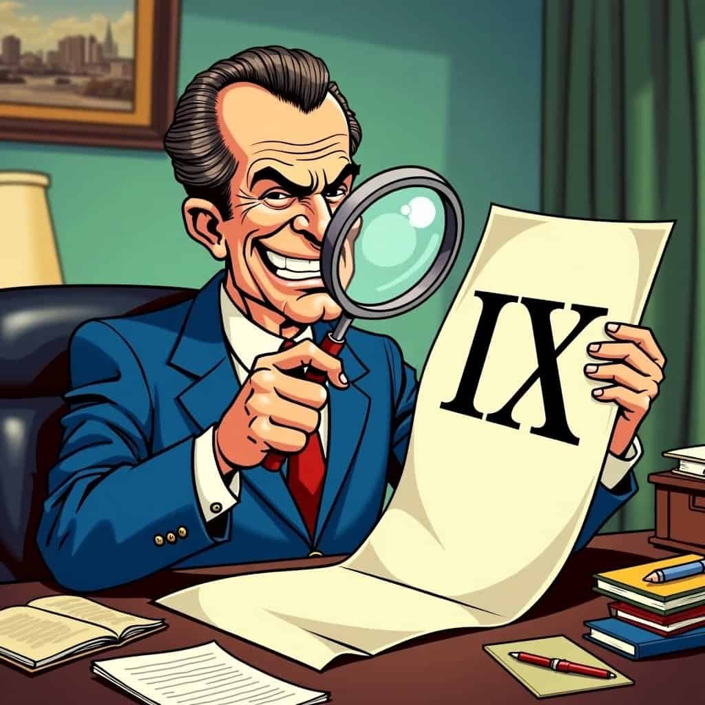 The Mysterious Implementation of Title IX by Tricky Dick