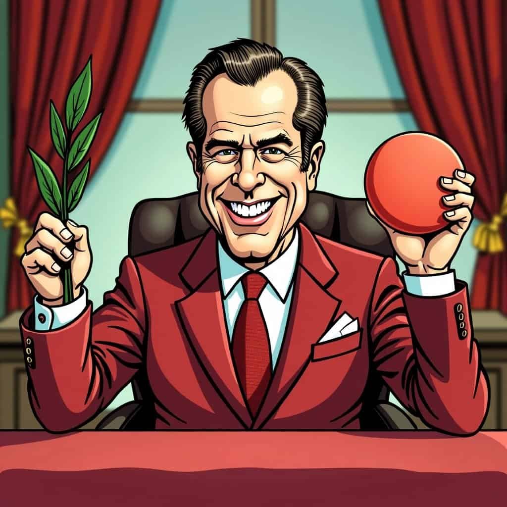 Richard Nixon's Paris Peace Accords: Diplomacy or Delightful Republican Comedy?