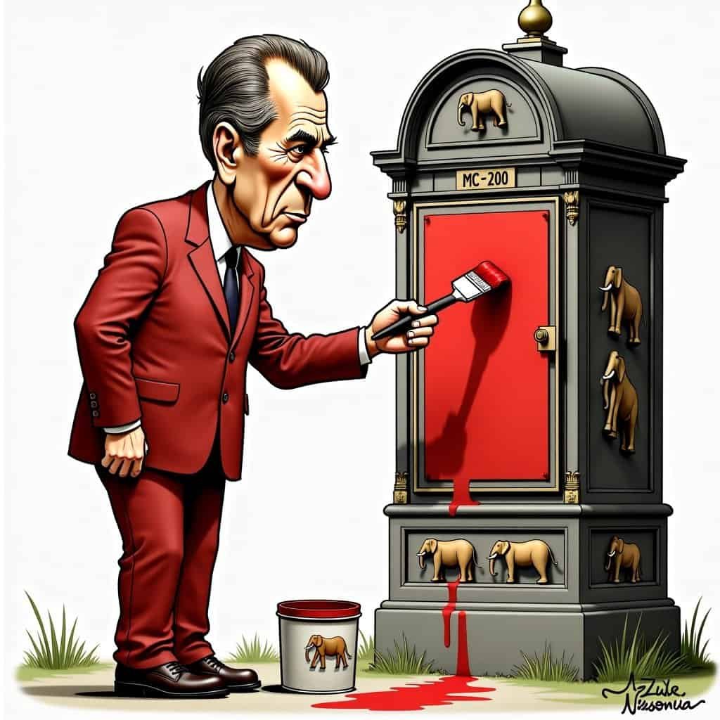 Unveiling Nixon's Mail Makeover: The GOP Twist on Postal Reform