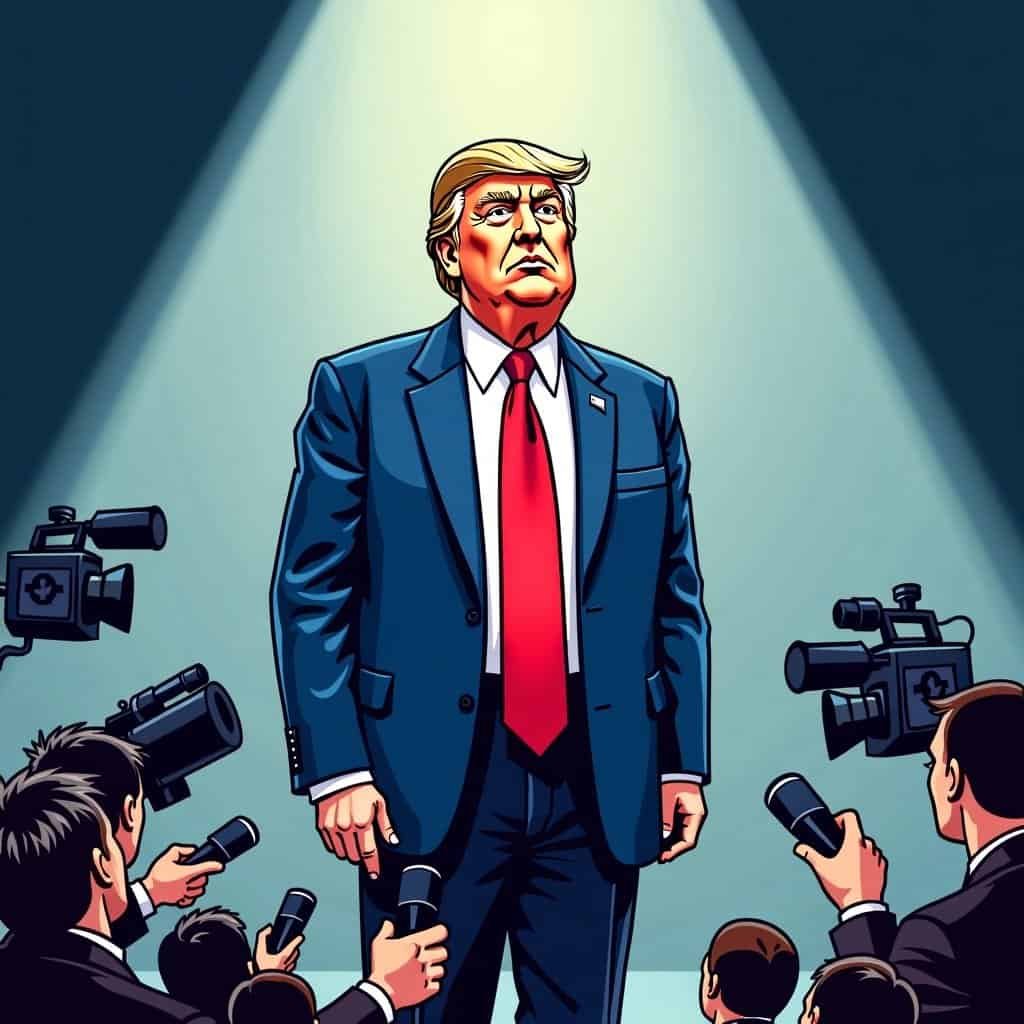 Donald Trump: The Media's Reluctant Star and America's Choice for Change
