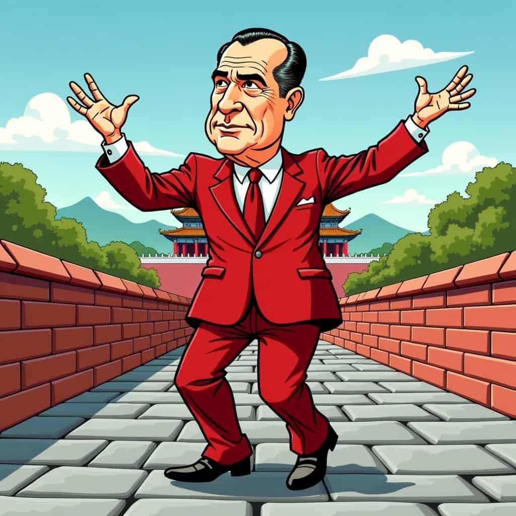 When Nixon Went to China: A Diplomatic Waltz with a Conservative Twist!
