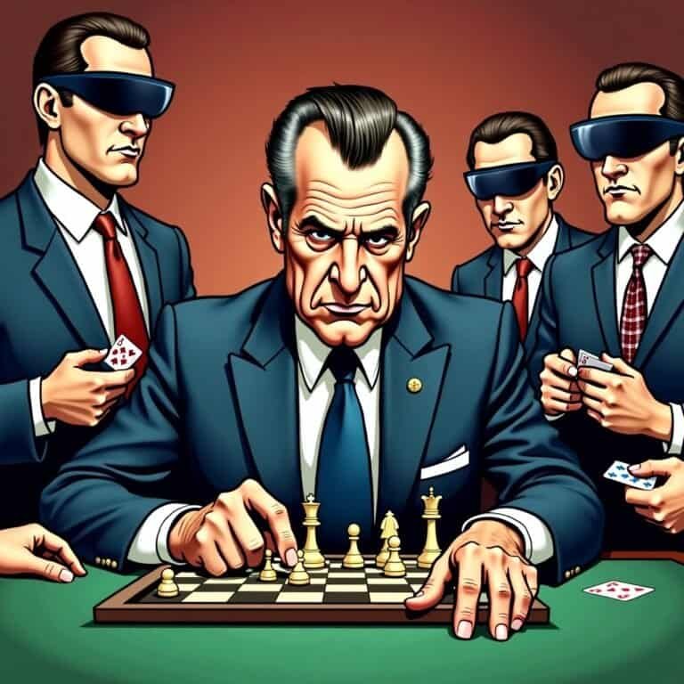 Richard Nixon's Realpolitik: The Art of Playing Chess in a World of Poker Faces