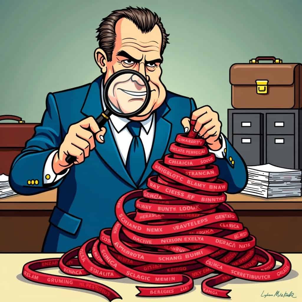 The Whimsical Chronicles of Nixon's Anti-Corruption Measures