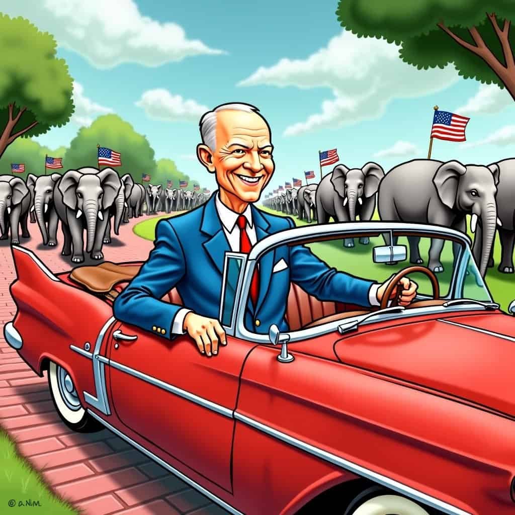 Dwight D. Eisenhower's Highway to Conservative Glory