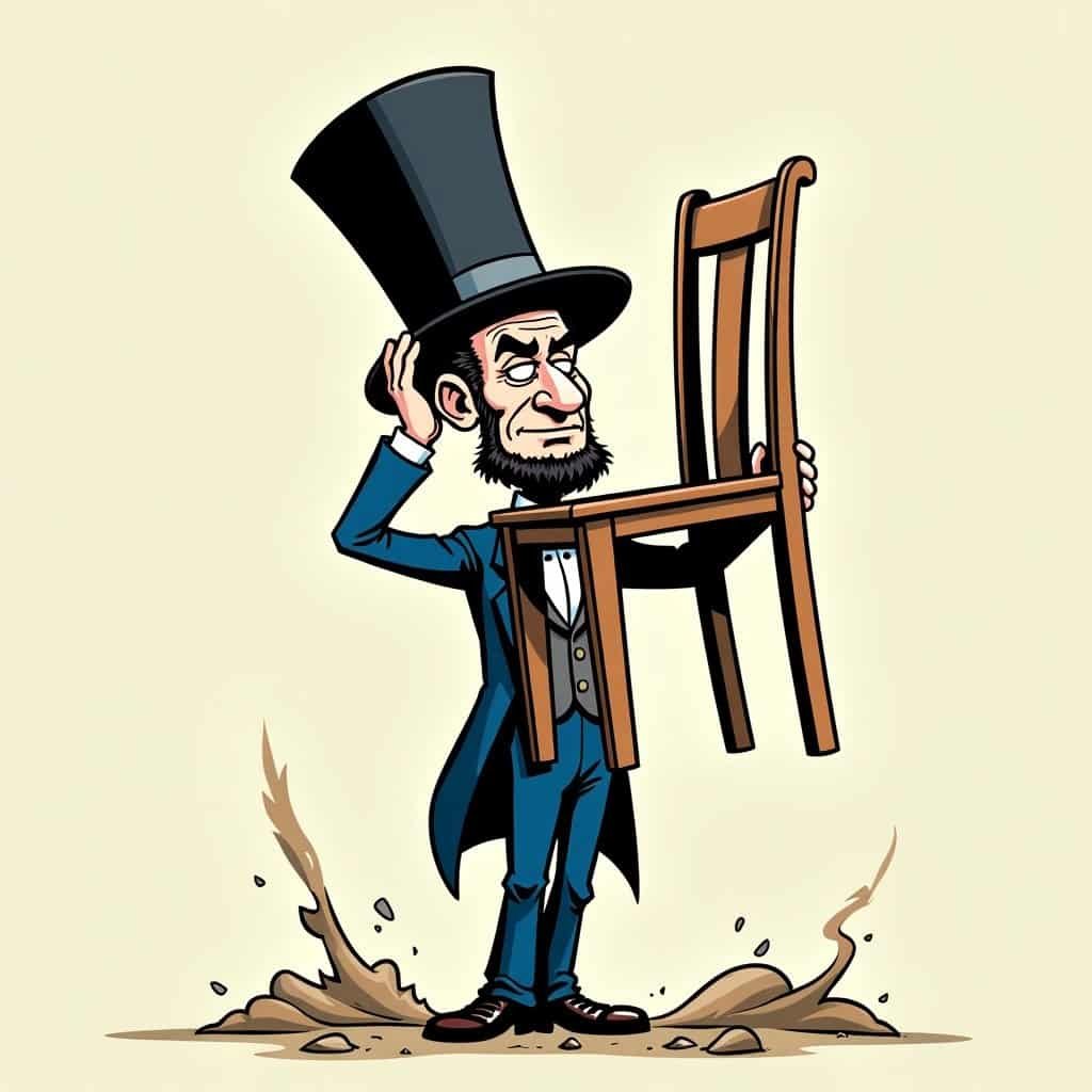 Abraham Lincoln: The Constitution's Humble Defender or Just Another Furniture Mover?