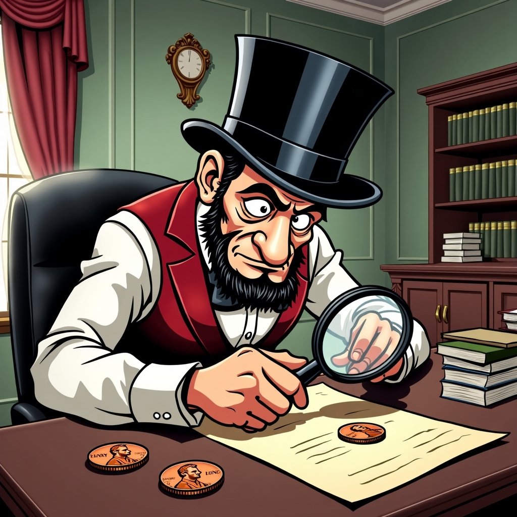 Frugality Fit for Lincoln: When Every Penny Counts in Government Spending!