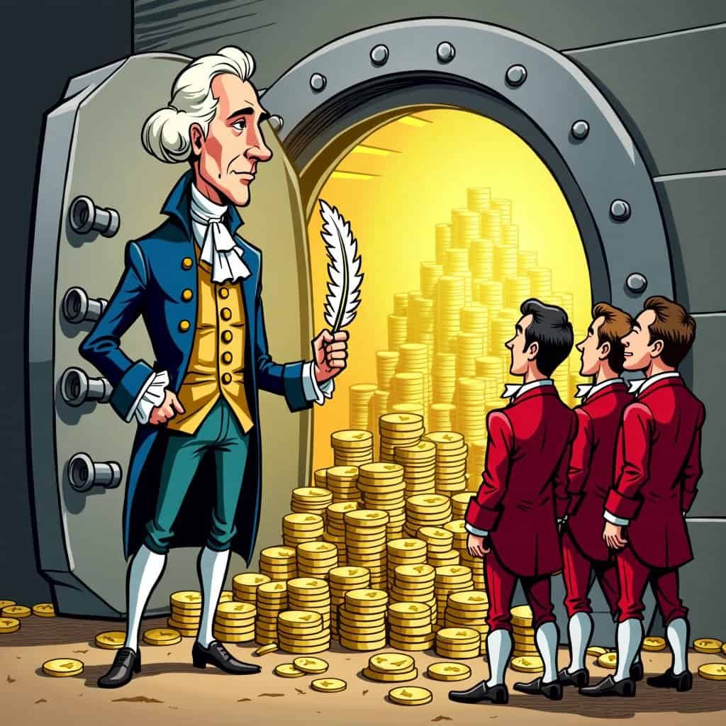 Alexander Hamilton's Fiscal Feats: A Conservative's Admiration for Public Funding Done Right